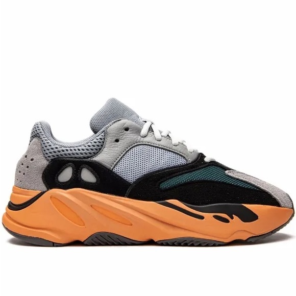 Like New Men’s Size 9 (Euro Sz 42.5) Yeezy Boost 700 Sneakers In Wash Orange - Picture 4 of 17